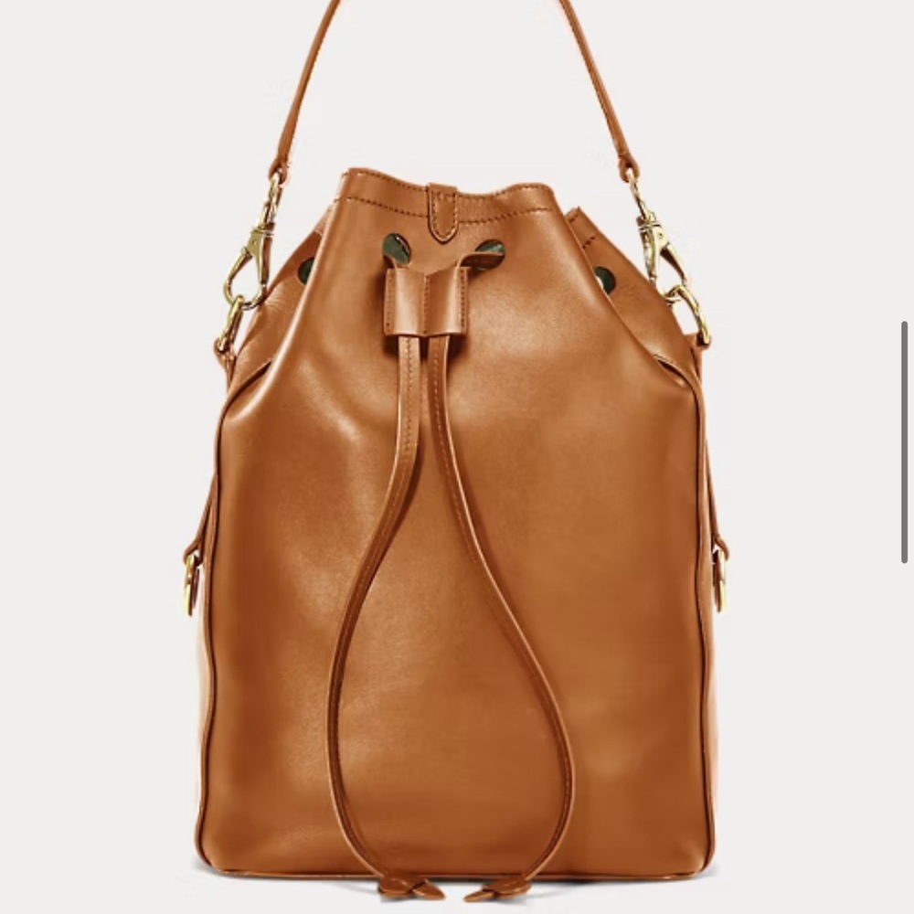 Like new The Ralph Lauren Collection Ricky large hobo bag calfskin leather - Picture 2 of 16